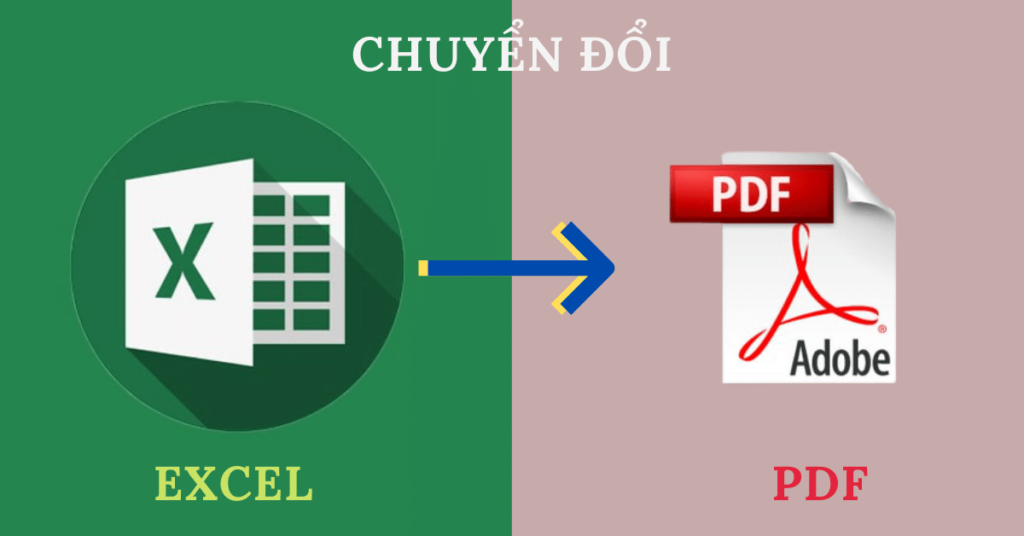 chuyển từ excel sang pdf