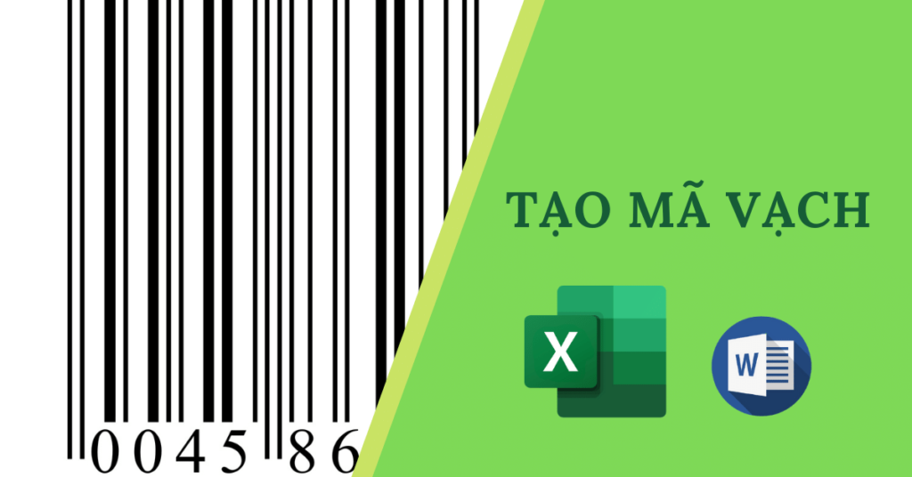 tạo mã vạch trong excel