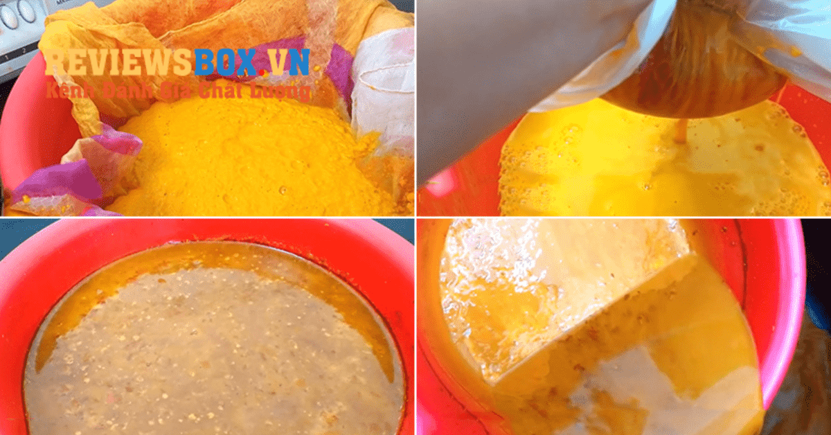 Cách Chế Biến Tinh Bột Từ Nghệ Vàng