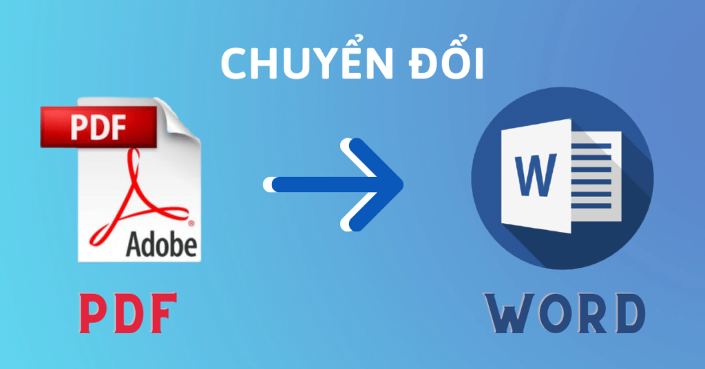 chuyển đổi file pdf sang word