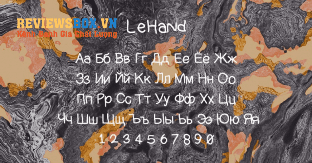Font LeHand