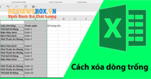 Hướng Dẫn Cách Xóa Dòng Trống Trong Excel