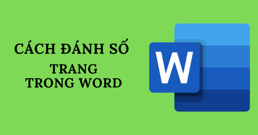 cách đánh số trang trong word