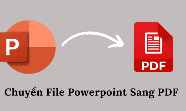 chuyển file powerpoint sang pdf
