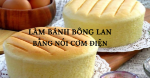 làm bánh bông lan