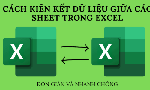 sheet trong excel