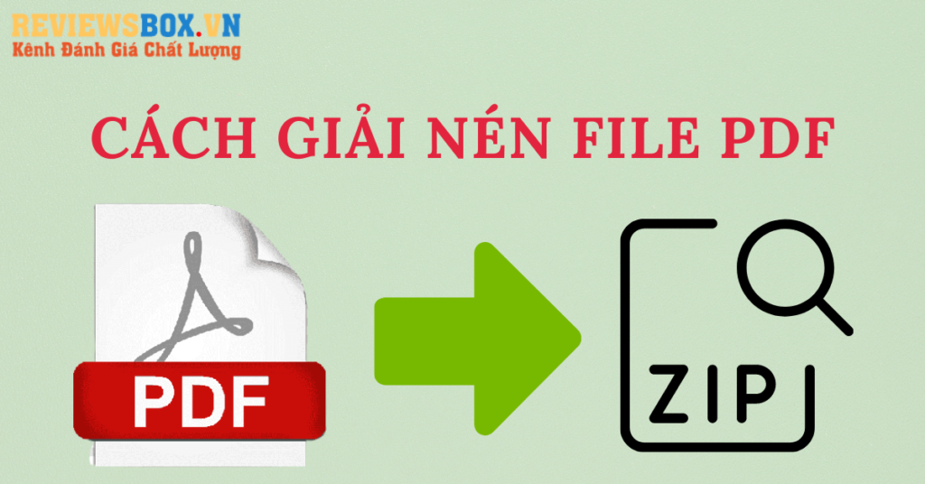 cách nén file pdf