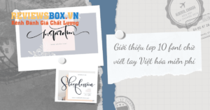 Font Chữ Viết Tay Đẹp