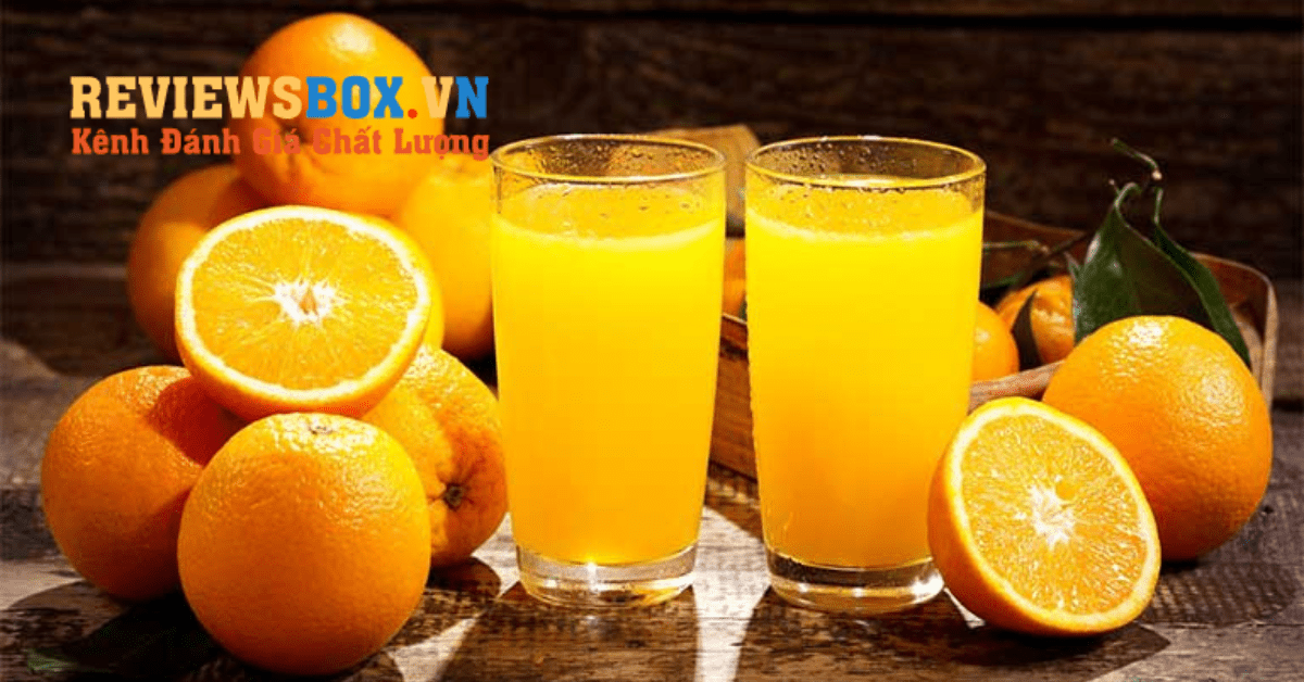 Thành Phần Của Nước Cam Đối Với Sức Khoẻ