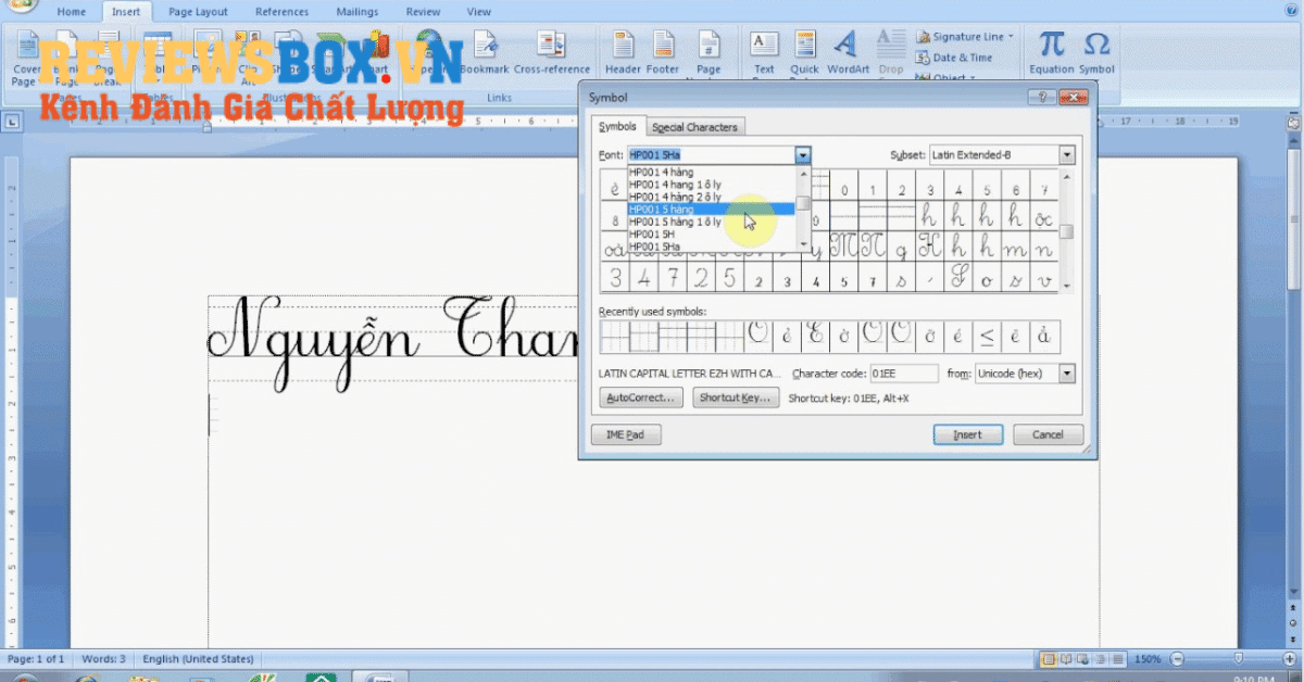 Cách Sử Dụng Font Chữ Viết Tay Tiếng Việt Tiểu Học